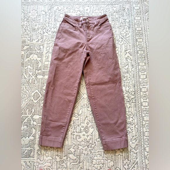 Madewell Women's Mauve Jeans woman’s size 24 - Picture 1 of 7